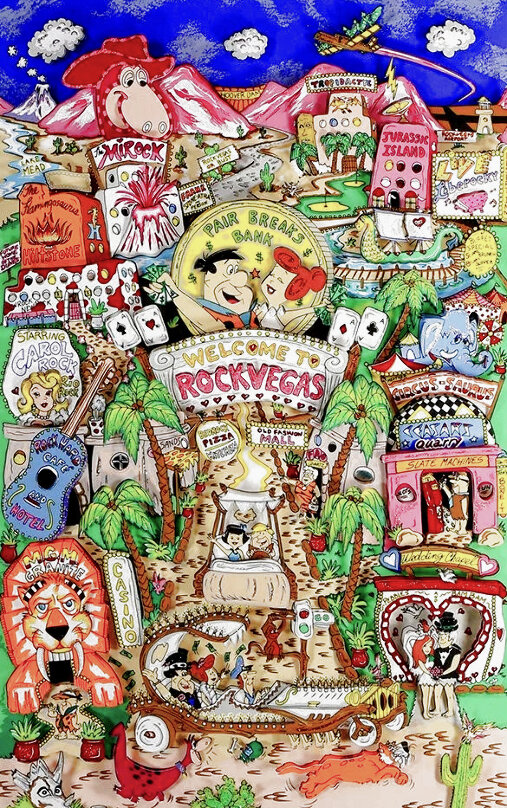 Charles_Fazzino_Flintstones_We
