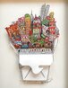 Chow Down in Chinatown 3-D 2001 - New York - NYC - Signed Twice Limited Edition Print by Charles Fazzino - 1 Chow Down in Chinatown 3-D 2001 - New York - NYC - Signed Twice Limited Edition Print by Charles Fazzino - 1