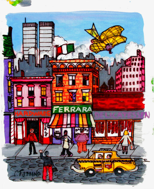 New York City Summer 1981 22x28 by Charles Fazzino - For Sale on