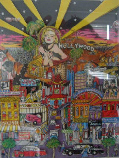 Hollywood 3-D California Limited Edition Print - Charles Fazzino Hollywood 3-D California Limited Edition Print - Charles Fazzino