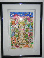 Flintstones Break Rock Vegas 3-D AP 1996 Limited Edition Print by Charles Fazzino - 1 Flintstones Break Rock Vegas 3-D AP 1996 Limited Edition Print by Charles Fazzino - 1
