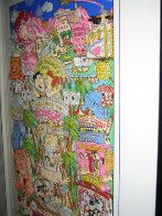 Flintstones Break Rock Vegas 3-D AP 1996 Limited Edition Print by Charles Fazzino - 3 Flintstones Break Rock Vegas 3-D AP 1996 Limited Edition Print by Charles Fazzino - 3