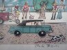 New York City Promenade 3-D 1987 Limited Edition Print by Charles Fazzino - 3 New York City Promenade 3-D 1987 Limited Edition Print by Charles Fazzino - 3