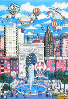 Washington Square Park 3-D 1984 New York Limited Edition Print - Charles Fazzino