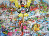 Mickey's World Tour 3-D 1996 Limited Edition Print by Charles Fazzino - 0