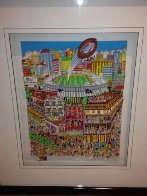 Super Bowl XXXVI 3-D Limited Edition Print by Charles Fazzino - 1 Super Bowl XXXVI 3-D Limited Edition Print by Charles Fazzino - 1