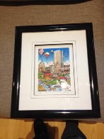 Balloons Over Boston 3-D 2002 Limited Edition Print by Charles Fazzino - 1 Balloons Over Boston 3-D 2002 Limited Edition Print by Charles Fazzino - 1