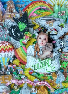 Wizard of Oz 3-D 1998 Limited Edition Print - Charles Fazzino Wizard of Oz 3-D 1998 Limited Edition Print - Charles Fazzino