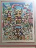 Broadway Toons 3-D 1995 - New York - NYC Limited Edition Print by Charles Fazzino - 1