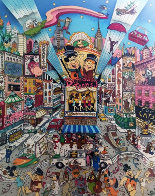 Broadway Toons 3-D 1995 Limited Edition Print by Charles Fazzino - 0 Broadway Toons 3-D 1995 Limited Edition Print by Charles Fazzino - 0