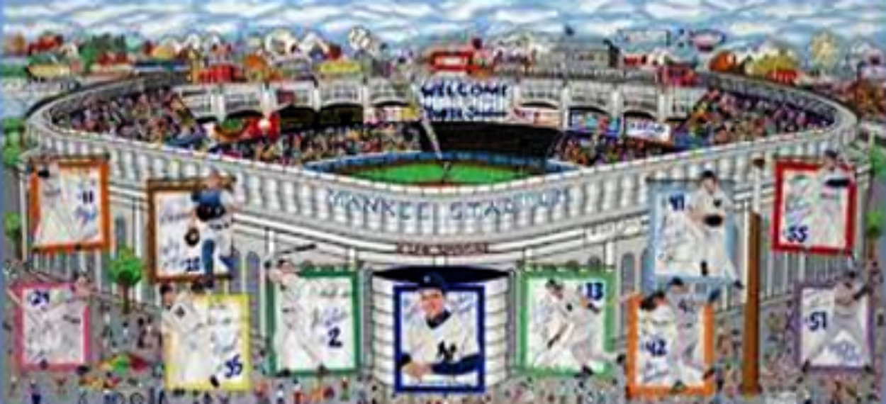 In a Yankee State of Mind 3-D 2005 New York) Limited Edition Print by Charles Fazzino In a Yankee State of Mind 3-D 2005 New York) Limited Edition Print by Charles Fazzino