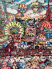 Coney Island 1986 3-D New York Limited Edition Print by Charles Fazzino - 0
