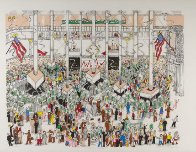 Stock Exchange 3-D 1992 Limited Edition Print by Charles Fazzino - 1 Stock Exchange 3-D 1992 Limited Edition Print by Charles Fazzino - 1