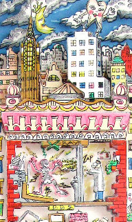 Dentasia AP 1996 3-D Limited Edition Print - Charles Fazzino Dentasia AP 1996 3-D Limited Edition Print - Charles Fazzino