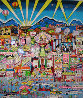 I Love L.A. 3-D AP 1991 Limited Edition Print by Charles Fazzino - 0 I Love L.A. 3-D AP 1991 Limited Edition Print by Charles Fazzino - 0