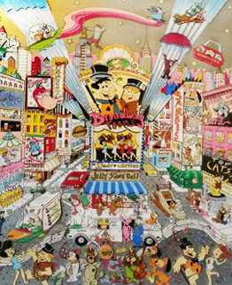Broadway Toons 3-D 1997 Limited Edition Print - Charles Fazzino Broadway Toons 3-D 1997 Limited Edition Print - Charles Fazzino
