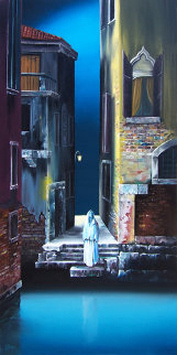 Leap of Faith 2011 30x15 Original Painting - David Fedeli Leap of Faith 2011 30x15 Original Painting - David Fedeli