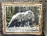 High Country Grizzly 1993 48x60 - Huge Original Painting by Randy Fehr - 1