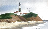 Untitled Lighthouse Scene Watercolor 11x16 Watercolor by James Feriola - 0