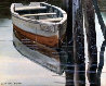 NY403, Rowboat Watercolor 11x14 Watercolor by James Feriola - 0