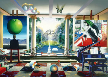 Magic Garden 2003 Super Huge Limited Edition Print - (Fernando de Jesus Oliviera) Ferjo Magic Garden 2003 Super Huge Limited Edition Print - (Fernando de Jesus Oliviera) Ferjo