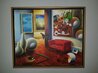 Untitled Interior 22x26 Original Painting by (Fernando de Jesus Oliviera) Ferjo - 1