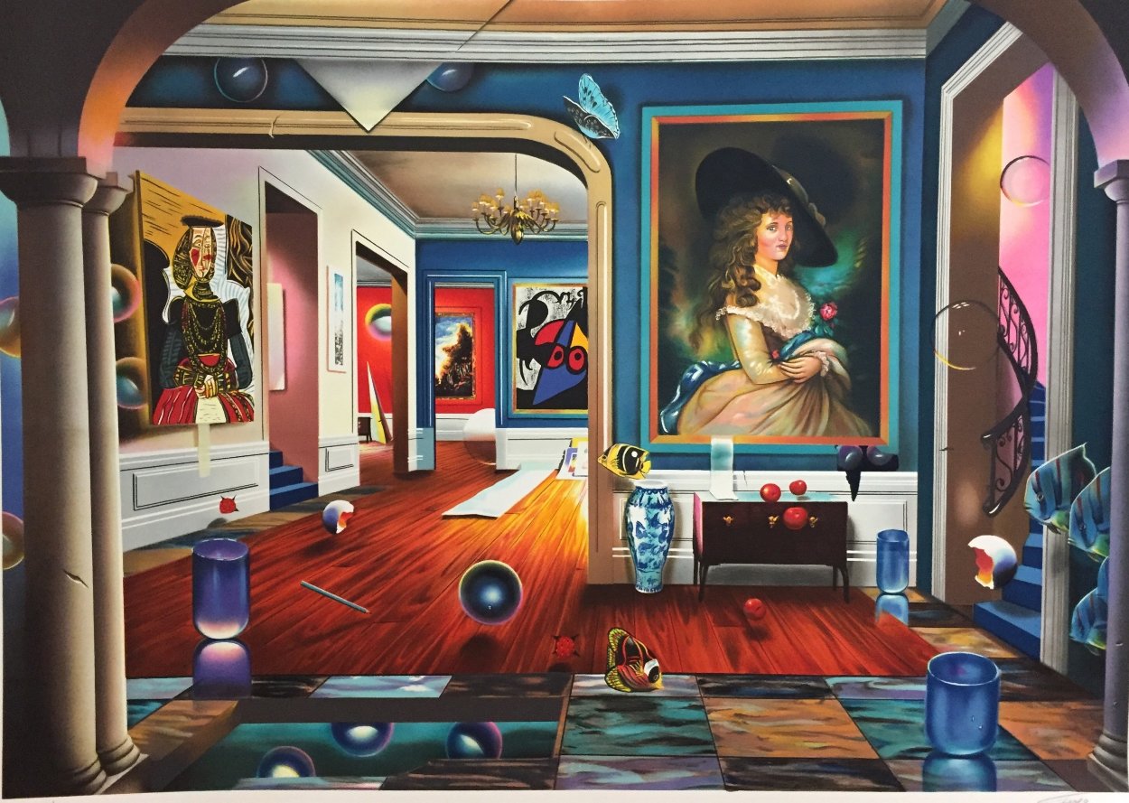 Third Dimension 2004 Limited Edition Print by (Fernando de Jesus Oliviera) Ferjo Third Dimension 2004 Limited Edition Print by (Fernando de Jesus Oliviera) Ferjo