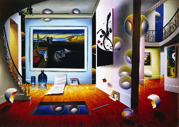 Dali With Miro AP 2001 Limited Edition Print - (Fernando de Jesus Oliviera) Ferjo Dali With Miro AP 2001 Limited Edition Print - (Fernando de Jesus Oliviera) Ferjo