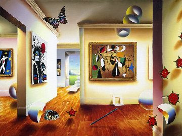 Homage to Miro AP 2001 Limited Edition Print - (Fernando de Jesus Oliviera) Ferjo Homage to Miro AP 2001 Limited Edition Print - (Fernando de Jesus Oliviera) Ferjo