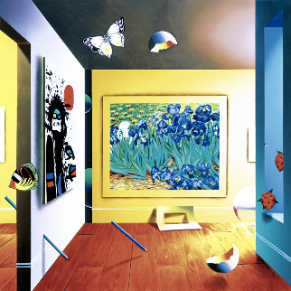 Homage to Van Gogh AP 2001 Limited Edition Print - (Fernando de Jesus Oliviera) Ferjo Homage to Van Gogh AP 2001 Limited Edition Print - (Fernando de Jesus Oliviera) Ferjo