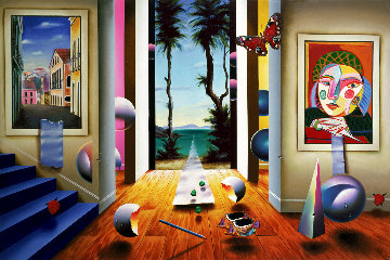 Journey to Paradise AP 2002 Limited Edition Print - (Fernando de Jesus Oliviera) Ferjo Journey to Paradise AP 2002 Limited Edition Print - (Fernando de Jesus Oliviera) Ferjo
