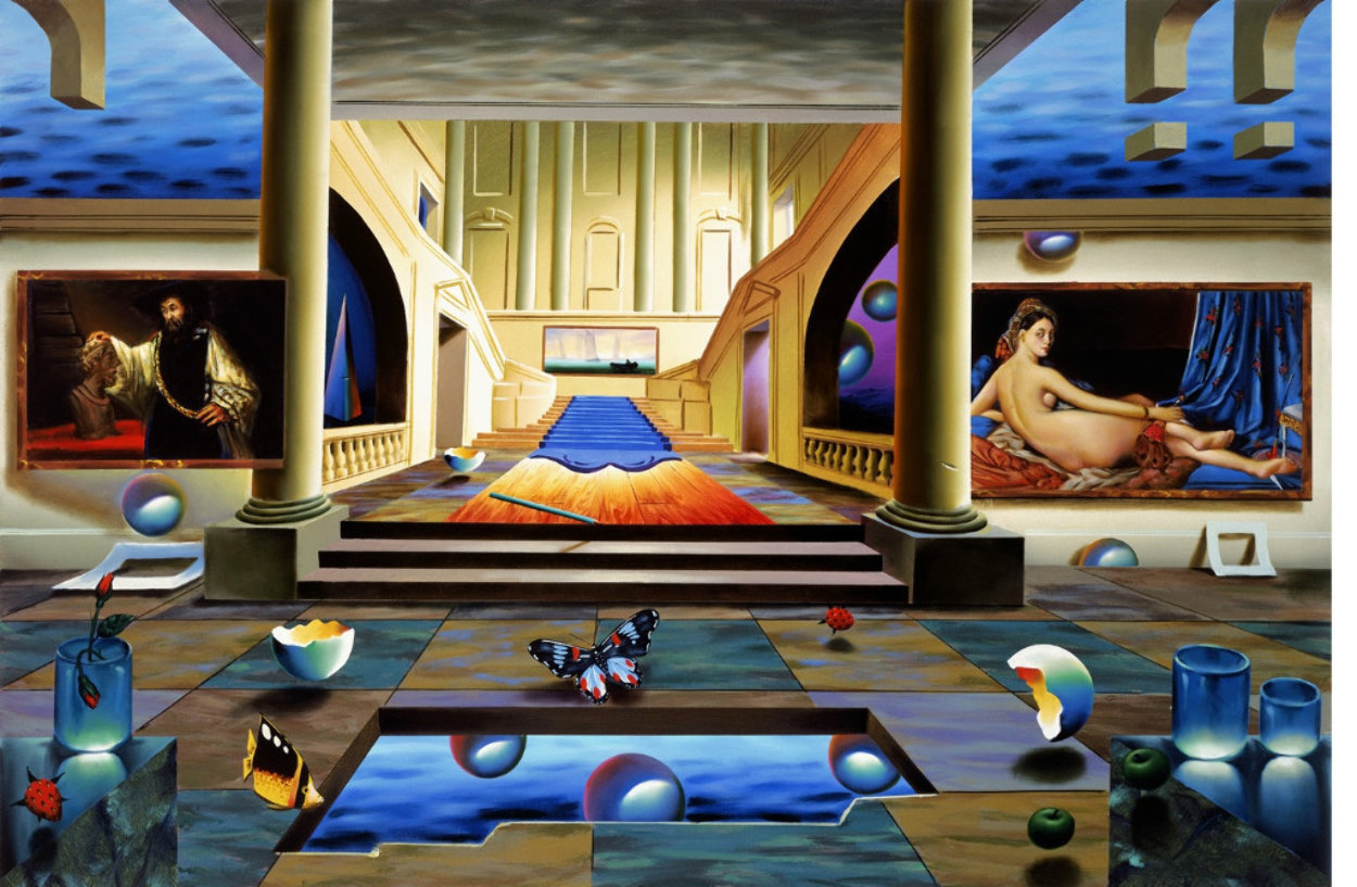 Journey to the Past AP 1999 Super Huge Limited Edition Print by (Fernando de Jesus Oliviera) Ferjo Journey to the Past AP 1999 Super Huge Limited Edition Print by (Fernando de Jesus Oliviera) Ferjo
