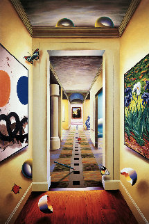 Peaceful Hallway AP 2002 Limited Edition Print - (Fernando de Jesus Oliviera) Ferjo Peaceful Hallway AP 2002 Limited Edition Print - (Fernando de Jesus Oliviera) Ferjo