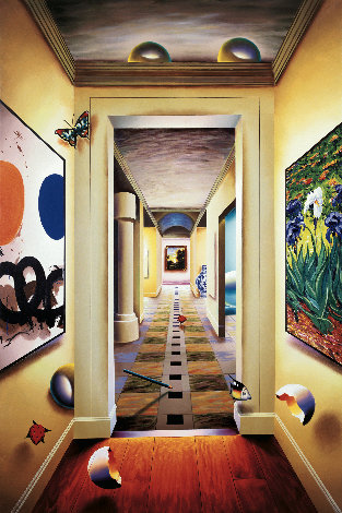 Peaceful Hallway AP 2002 Limited Edition Print - (Fernando de Jesus Oliviera) Ferjo