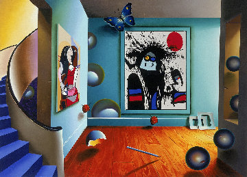 Picasso And Miro AP 1999 Limited Edition Print - (Fernando de Jesus Oliviera) Ferjo Picasso And Miro AP 1999 Limited Edition Print - (Fernando de Jesus Oliviera) Ferjo