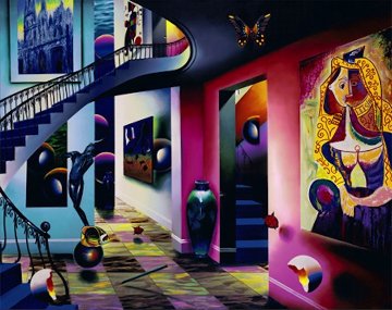 Picasso Lovers AP 2002 Limited Edition Print - (Fernando de Jesus Oliviera) Ferjo Picasso Lovers AP 2002 Limited Edition Print - (Fernando de Jesus Oliviera) Ferjo