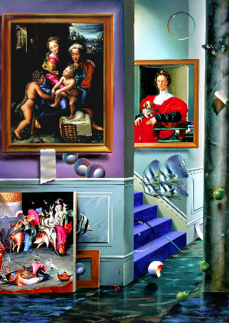 Beginning  Left Panel AP 2001 Limited Edition Print - (Fernando de Jesus Oliviera) Ferjo
