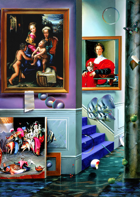 Beginning  Left Panel AP 2001 Limited Edition Print by (Fernando de Jesus Oliviera) Ferjo
