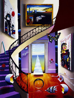 Walk Up to the Masters AP 1999 Limited Edition Print - (Fernando de Jesus Oliviera) Ferjo Walk Up to the Masters AP 1999 Limited Edition Print - (Fernando de Jesus Oliviera) Ferjo