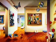 Homage to Miro 2001 Limited Edition Print by (Fernando de Jesus Oliviera) Ferjo - 0 Homage to Miro 2001 Limited Edition Print by (Fernando de Jesus Oliviera) Ferjo - 0