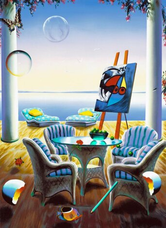 Relaxation 2003 - Giclee on Canvas Limited Edition Print - (Fernando de Jesus Oliviera) Ferjo