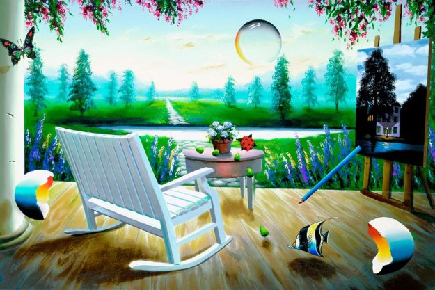 Spring Fantasy 2003 Limited Edition Print by (Fernando de Jesus Oliviera) Ferjo Spring Fantasy 2003 Limited Edition Print by (Fernando de Jesus Oliviera) Ferjo