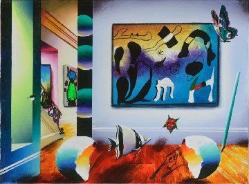 Miro Captures the Light 2018 12x20 Original Painting - (Fernando de Jesus Oliviera) Ferjo Miro Captures the Light 2018 12x20 Original Painting - (Fernando de Jesus Oliviera) Ferjo