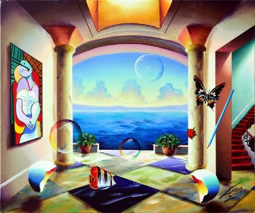Open Country 2018 20x24 Original Painting - (Fernando de Jesus Oliviera) Ferjo Open Country 2018 20x24 Original Painting - (Fernando de Jesus Oliviera) Ferjo