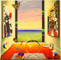 Magic Ball 2000 40x40 Super Huge Original Painting by (Fernando de Jesus Oliviera) Ferjo - 0 Magic Ball 2000 40x40 Super Huge Original Painting by (Fernando de Jesus Oliviera) Ferjo - 0