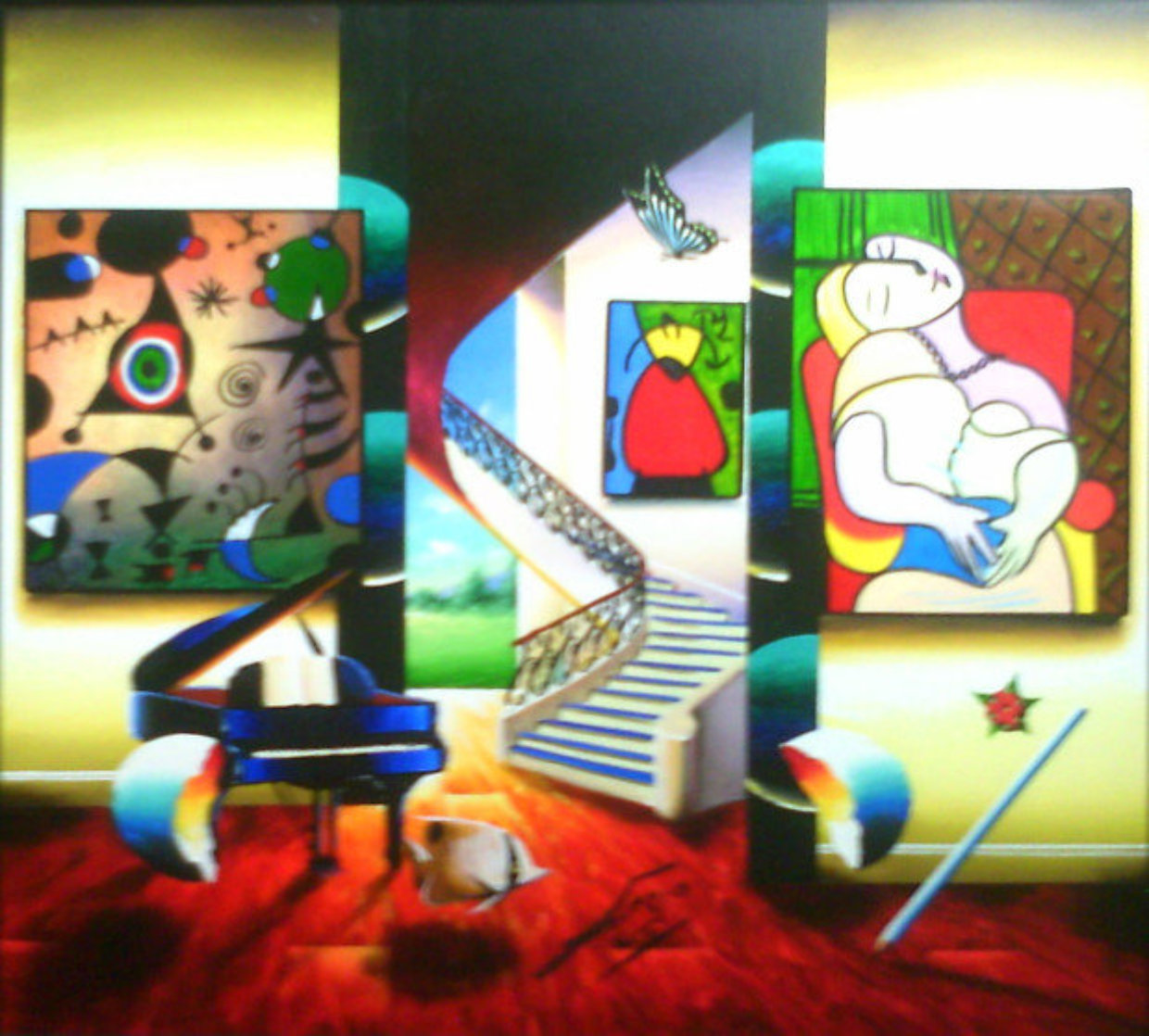 Whispers of a Dream 27x27 Original Painting by (Fernando de Jesus Oliviera) Ferjo Whispers of a Dream 27x27 Original Painting by (Fernando de Jesus Oliviera) Ferjo
