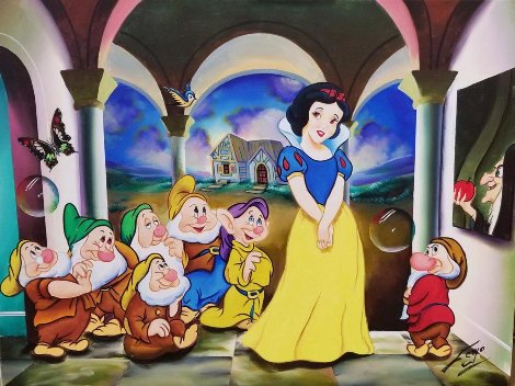 Snow White Original Painting - (Fernando de Jesus Oliviera) Ferjo