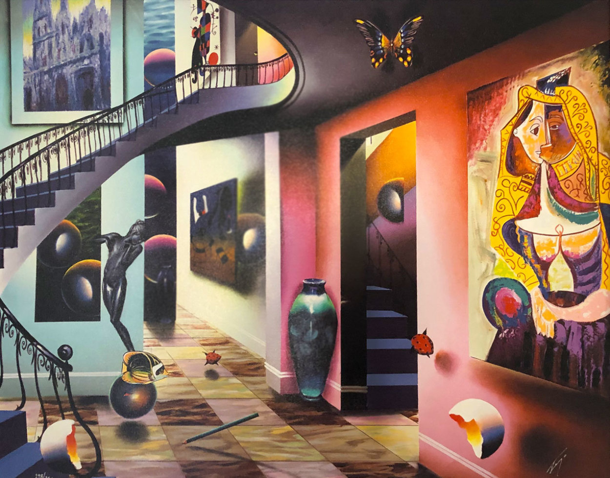 Picasso Lover Limited Edition Print by (Fernando de Jesus Oliviera) Ferjo Picasso Lover Limited Edition Print by (Fernando de Jesus Oliviera) Ferjo