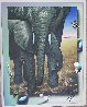 Elephants 2018 40x35 Huge Original Painting by (Fernando de Jesus Oliviera) Ferjo - 2
