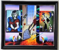 Window to Happiness 2014 26x30 Original Painting by (Fernando de Jesus Oliviera) Ferjo - 1 Window to Happiness 2014 26x30 Original Painting by (Fernando de Jesus Oliviera) Ferjo - 1